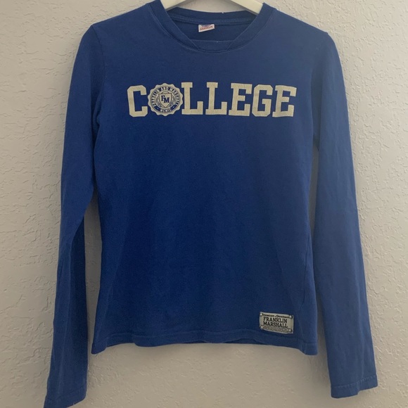 Franklin & Marshall Tops - RARE Franklin & Marshall College Long Sleeve Tee